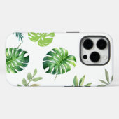 Monstera Leaf Telefoonhoes – Tropical Green Botani Case-Mate iPhone Case (Achterkant (horizontaal))