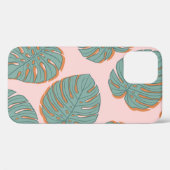 Monstera Leaf: Tropisch  patroon Case-Mate iPhone Case (Achterkant (horizontaal))