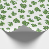 Monstera Leaf Wrapping Paper Cadeaupapier (Hoek)