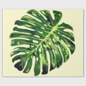 Monstera Leaf Wrapping Paper Cadeaupapier (Vlak)