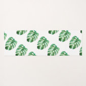 Monstera Leaf Yogamat (Achterkant (horizontaal))