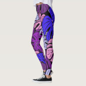 Monstera Leaves #4 Leggings (Links)