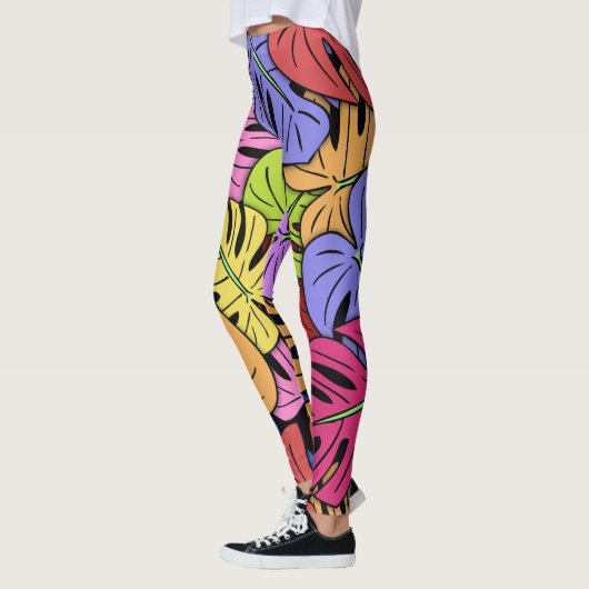 Monstera Leaves #5 Leggings (Links)