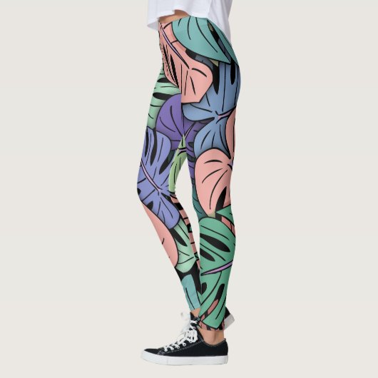 Monstera Leaves #8 Leggings (Links)