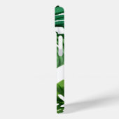 Monstera Leaves | Eenvoudige moderne Waterverf Case-Mate iPhone Case (Achterkant / Links)