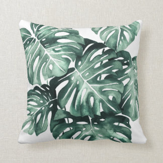 Monstera Leaves Illustration Kussen