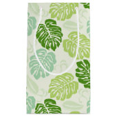 Monstera Leaves Klein Cadeauzakje (Voorkant)