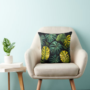 Monstera Leaves Kussen