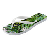 Monstera Leaves, Limahuli Gardens, Kauai, Hawaii Teenslippers (Schuin)