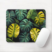 Monstera Leaves Muismat (Met muis)