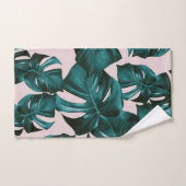 Monstera Leaves Pattern #4 Bad Handdoek (Handdoek)