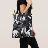 Monstera Leaves Pattern #9 Tote Bag (Dichtbij)