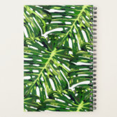 Monstera Leaves Planner (Achterkant)
