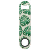 Monstera Leaves Speed Flessenopener (Achterkant)