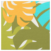Monstera Leaves Stof (Close Up)