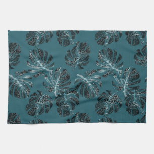 Monstera Leeuw Dierenprint Glam 1 Theedoek
