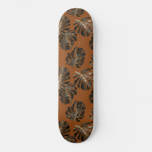 Monstera Leeuw Dierenprint Glam 3 Persoonlijk Skateboard
