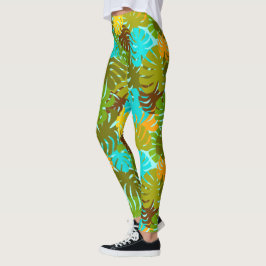Monstera Leggings