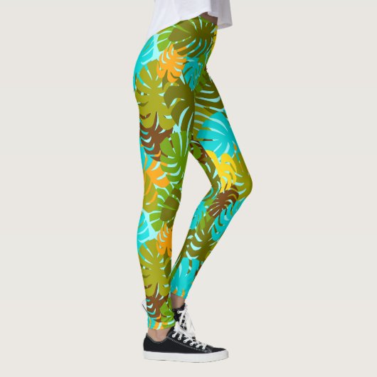 Monstera Leggings (Rechts)