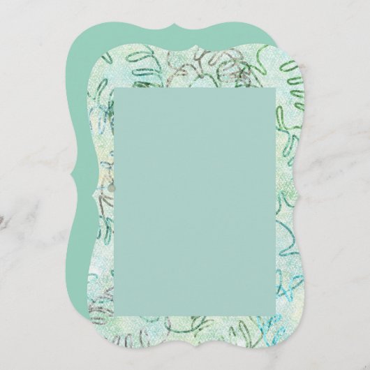 Monstera Madness Uitnodiging (Voorkant / Achterkant)