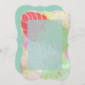 Monstera Madness Uitnodiging (Voorkant / Achterkant)