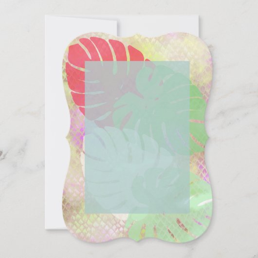 Monstera Madness Uitnodiging (Voorkant)