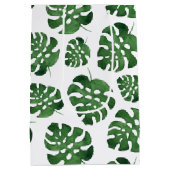 Monstera Medium Cadeauzakje (Achterkant)