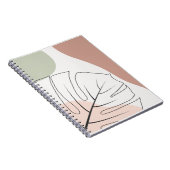 Monstera minimalist notitieboek (Rechterzijde)