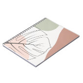 Monstera minimalist notitieboek (Linkerzijde)