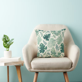 Monstera Mood – Tropisch Sierkussen