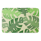 Monstera Natuurlijke Blad Groot Badmat (Voorkant)