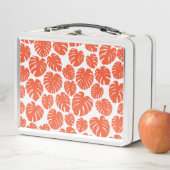 Monstera - Oranje en wit (In situ)