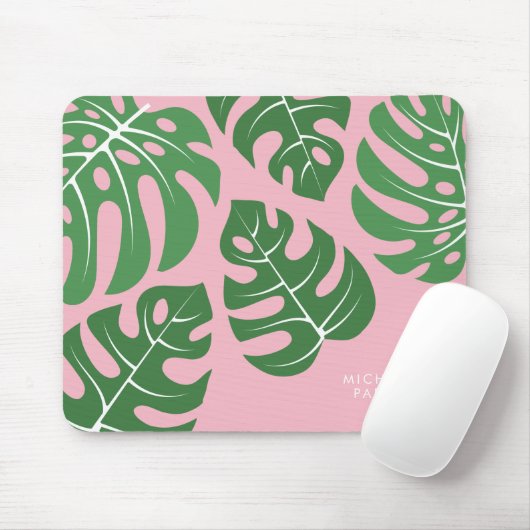 Monstera Palm Leaves Muismat (Met muis)