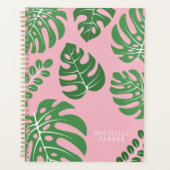 Monstera Palm Leaves Planner (Voorkant)