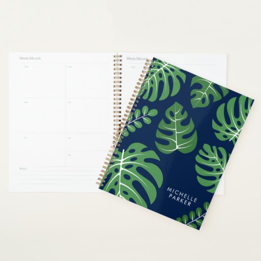 Monstera Palm Leaves Planner (Display)