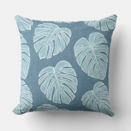 Monstera Palm Leaves Sierkussen
