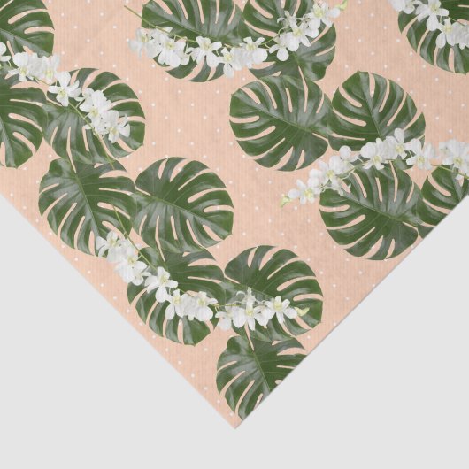 Monstera Palm Tissue Paper HALPIN CREATIVE Tissuepapier (Detail)