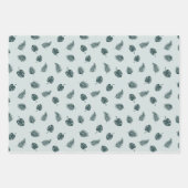 Monstera palmbladeren Tropisch patroon Inpakpapier Vel (Voorkant 2)