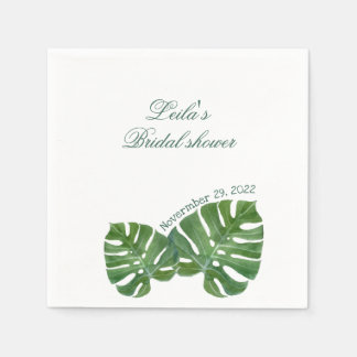 Monstera party servet