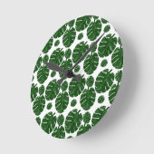 Monstera patroon  ronde klok (Hoek)