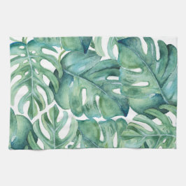 Monstera Pattern Theedoek