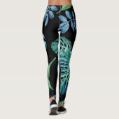 Monstera Philodendron House plant Leggings (Achterkant)