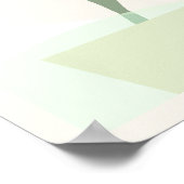 Monstera Plant Bohemian Art Line Poster (Hoek)