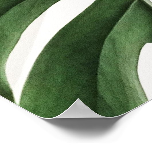 Monstera Poster (Hoek)