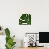 Monstera Poster (Thuiskantoor)