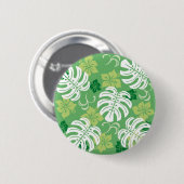 MONSTERA RONDE BUTTON 5,7 CM (Voorkant /achterkant)