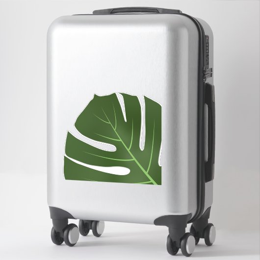 Monstera Sticker (Koffer)