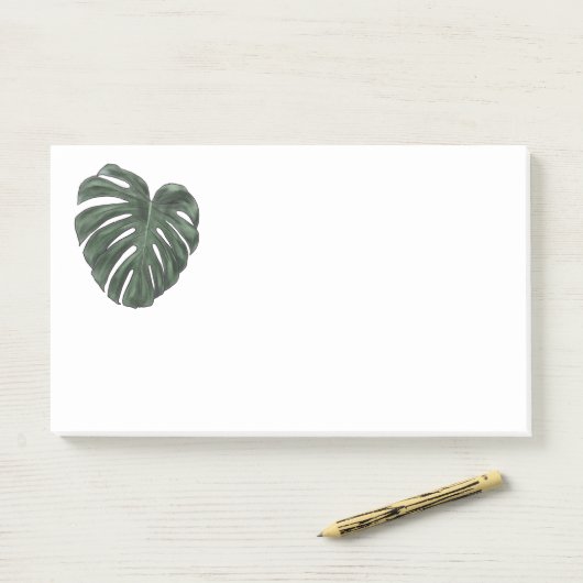 Monstera sticky notes (Op bureau)