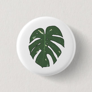 Monstera Thai Constellation Ronde Button 3,2 Cm