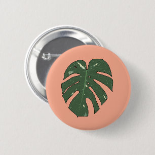Monstera Thai Constellation Ronde Button 5,7 Cm